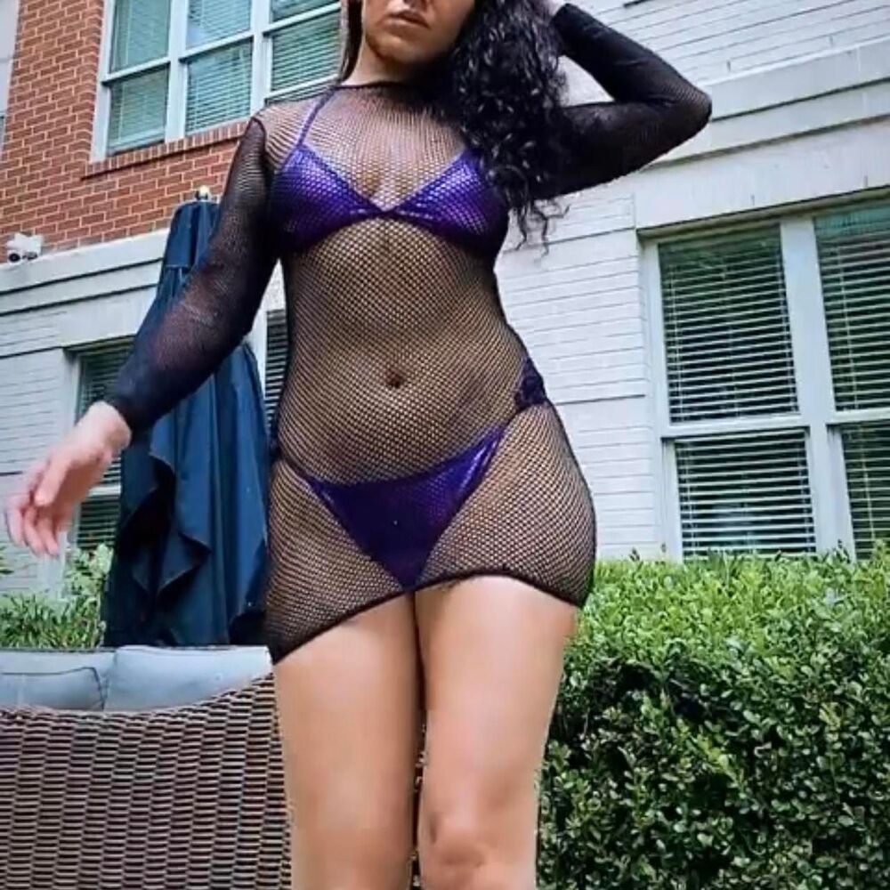 Unbranded Women's Purple and Black Swimsuit-one-piece